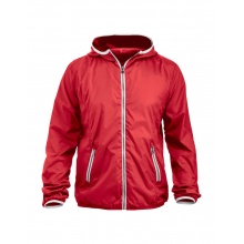 Clique Übergangsjacke Hardy (moderne Windbreaker mit Kapuze) rot Herren